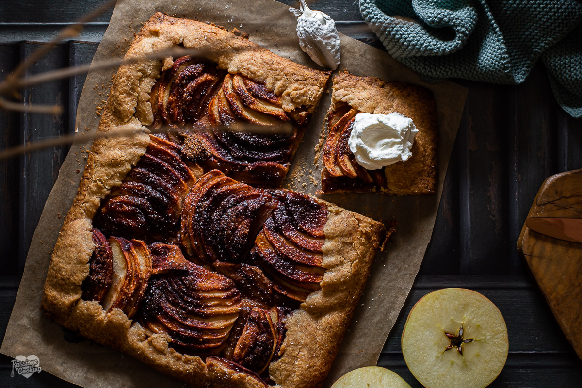 Galette con manzanas