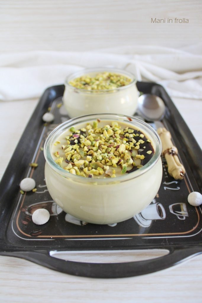 Panna cotta de Pistacho