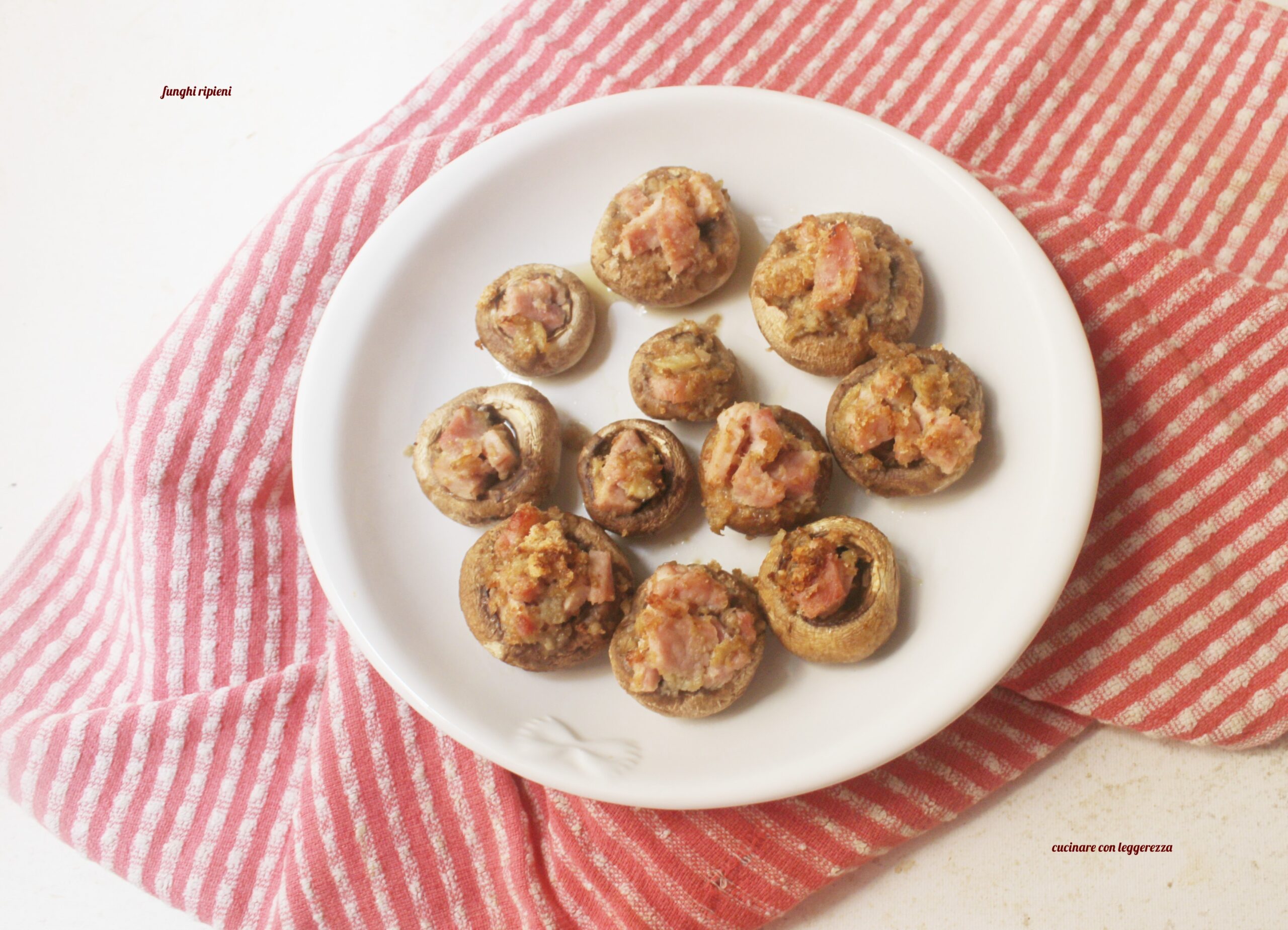 Champiñones rellenos