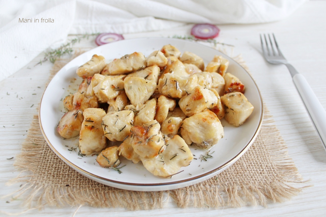 Trozos de Pollo en sartén