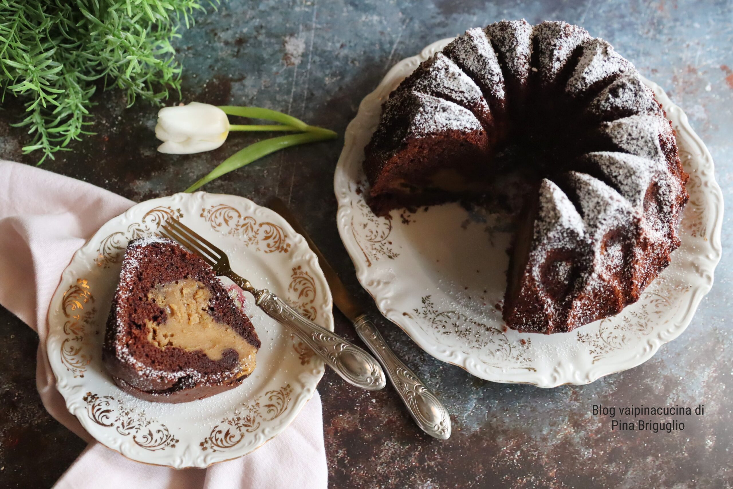 Bundt cake de chocolate