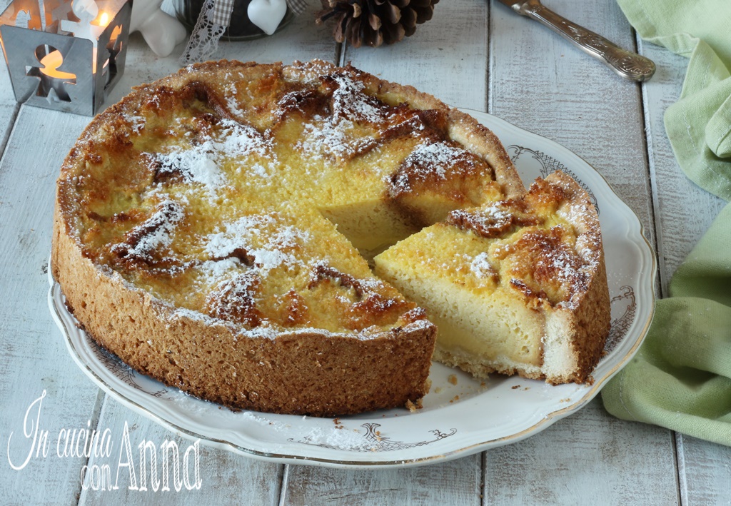 Tarta Portuguesa al pandoro