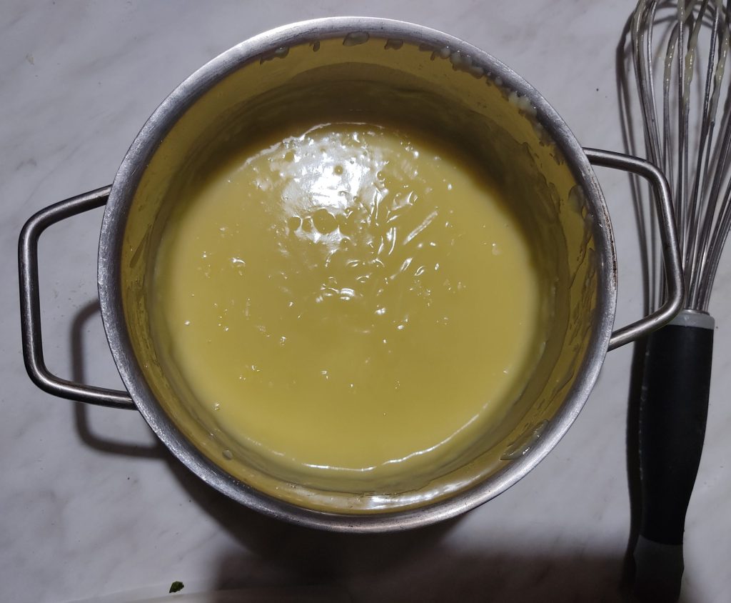 Crema diplomática chantilly a la italiana