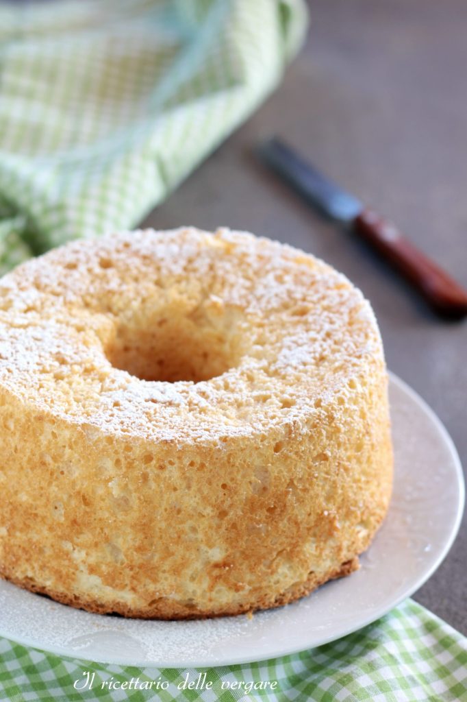 Bizcocho chiffon de limón