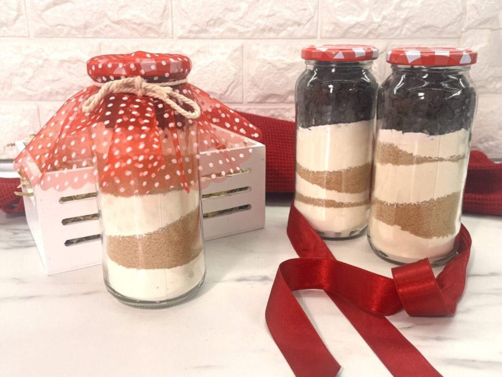 preparado cookies regalo para comer