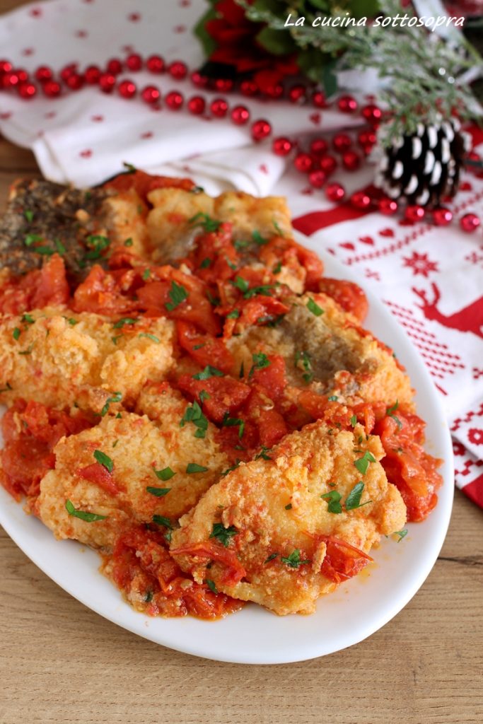 bacalao con tomate frito