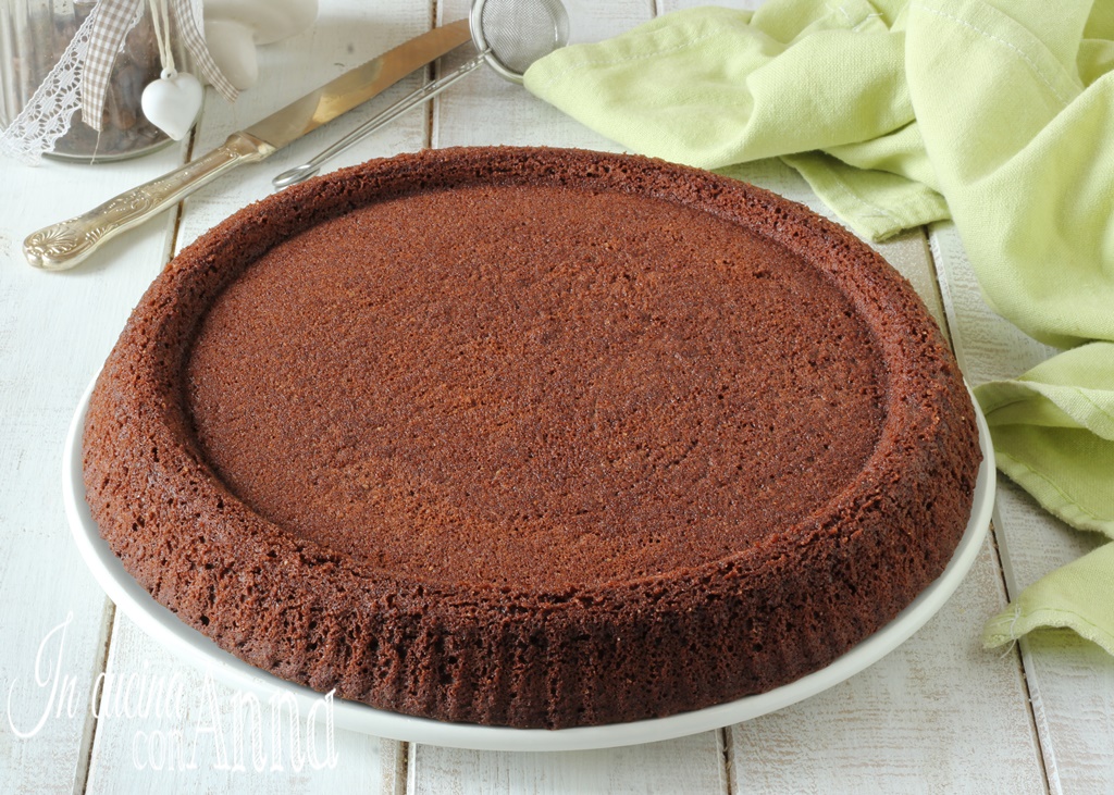 Base para tarta blanda de chocolate
