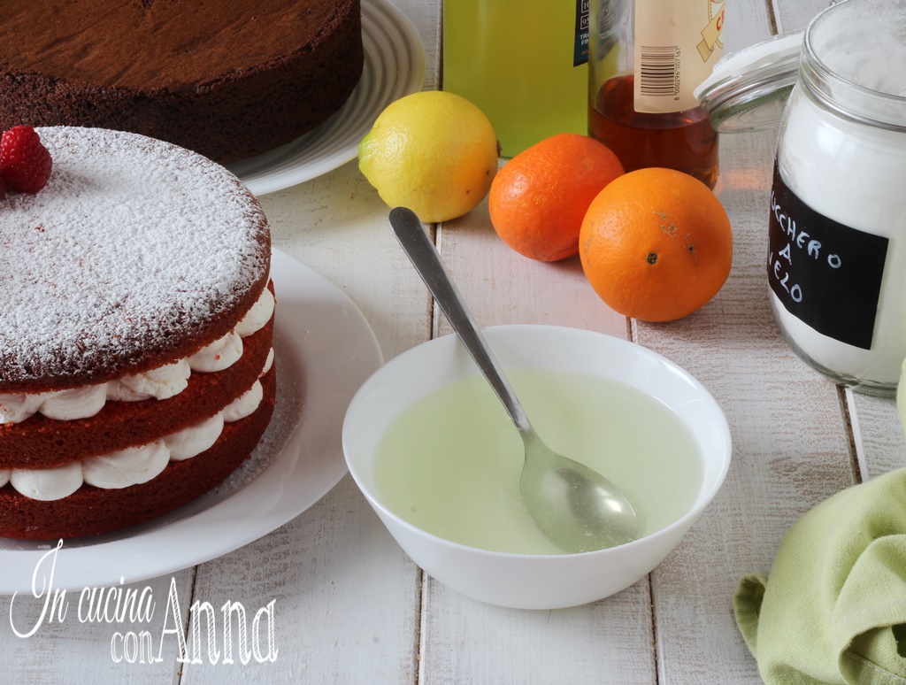 Almíbar para tartas de pastelería