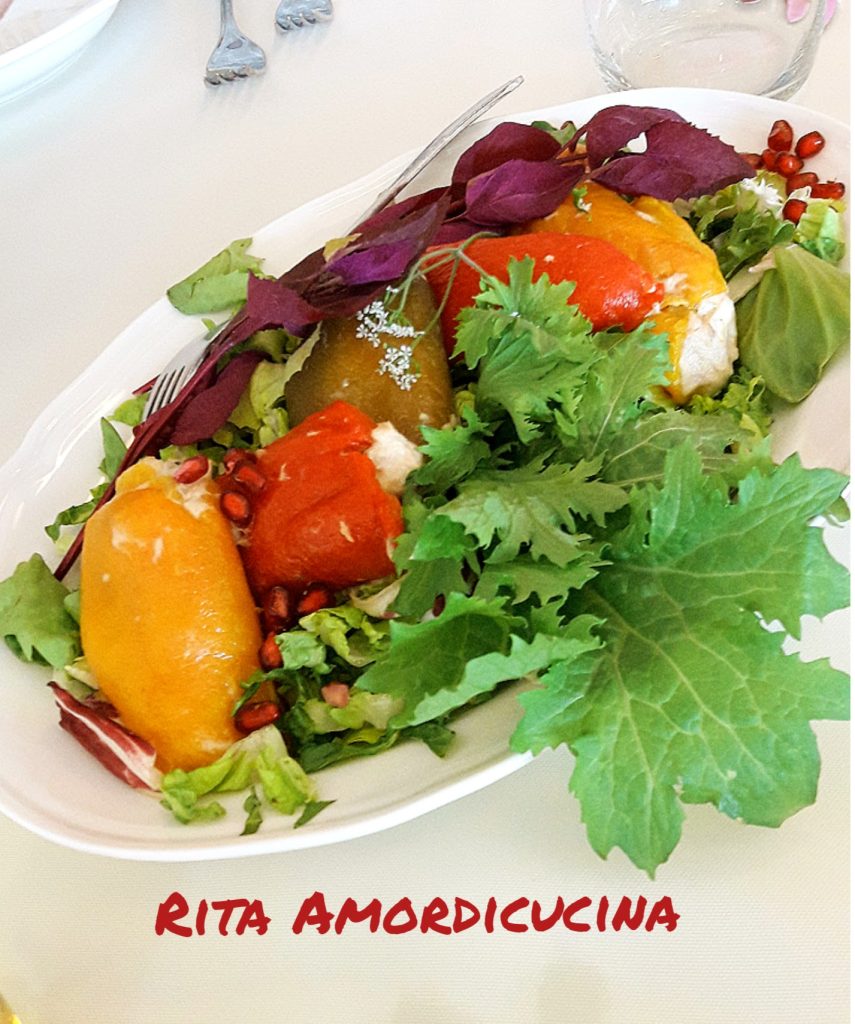 Rollitos de pimientos agridulces a la Polaca