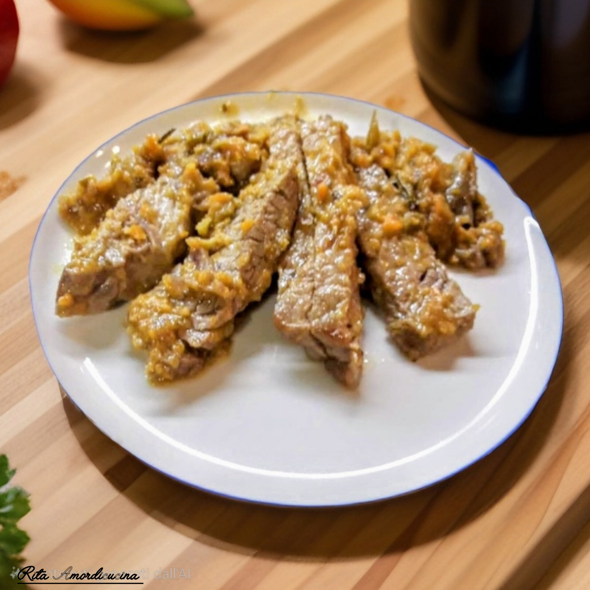 Lomo de ternera con setas porcini