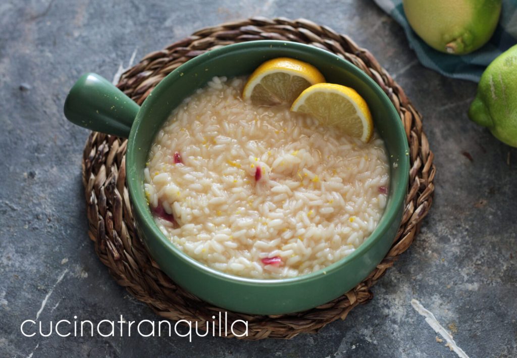 Risotto al limón