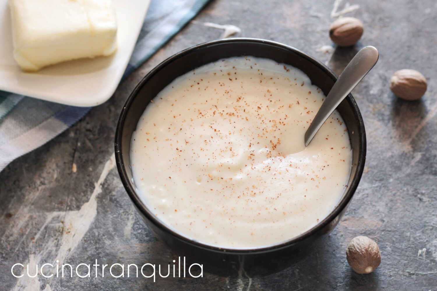 Bechamel sin lactosa