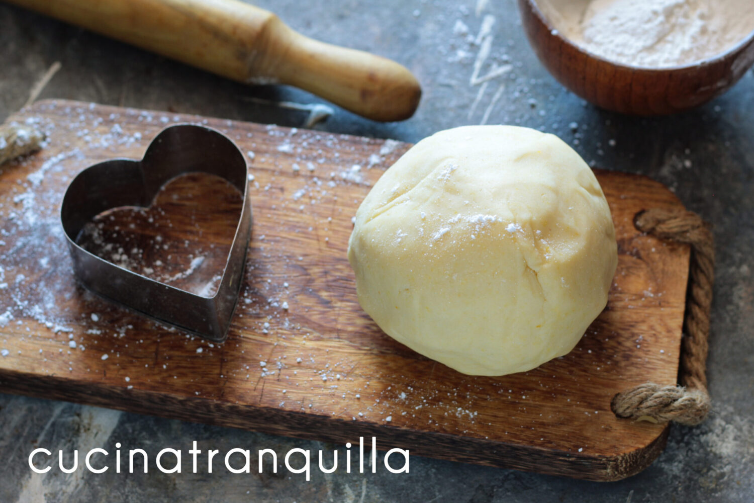 Pasta quebrada sin lactosa perfecta para tartas y galletas
