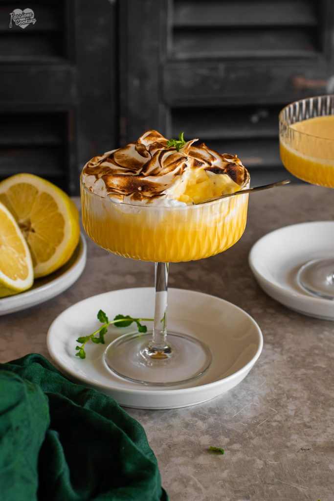 Lemon curd con merengue