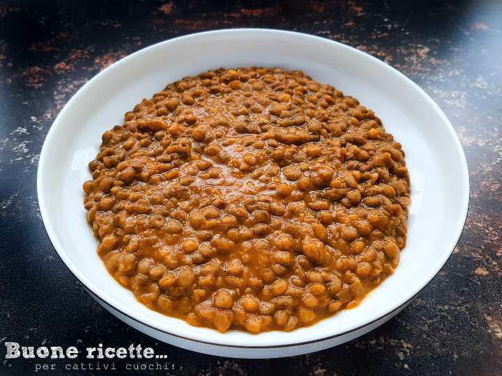 Lentejas en olla a presión