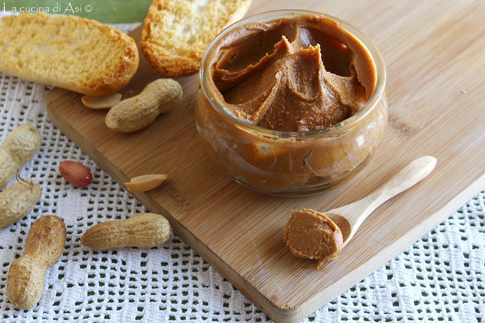 Mantequilla de cacahuete casera