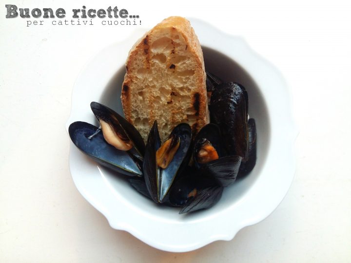 Mejillones en sartén