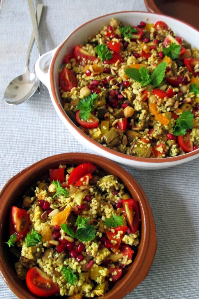 Mijo con verduras al estilo oriental, Come sin Pancia