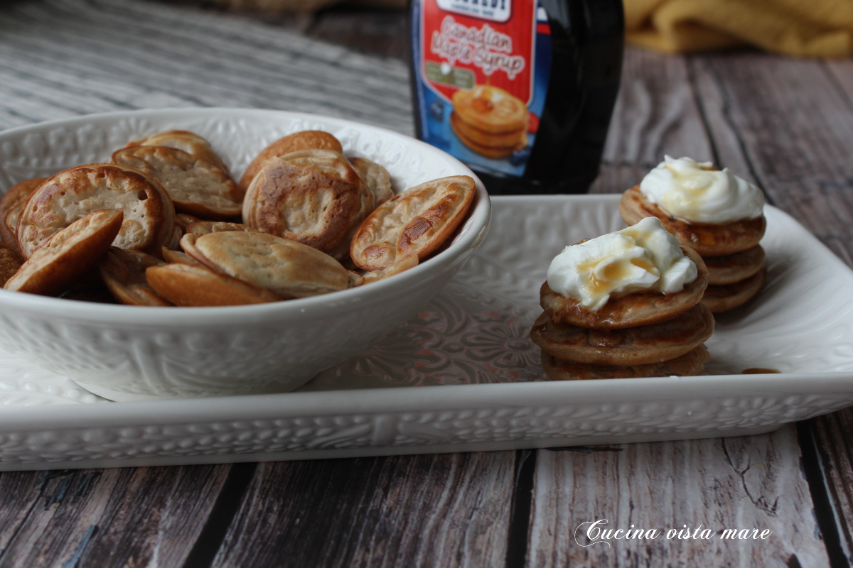 Mini pancakes de avena