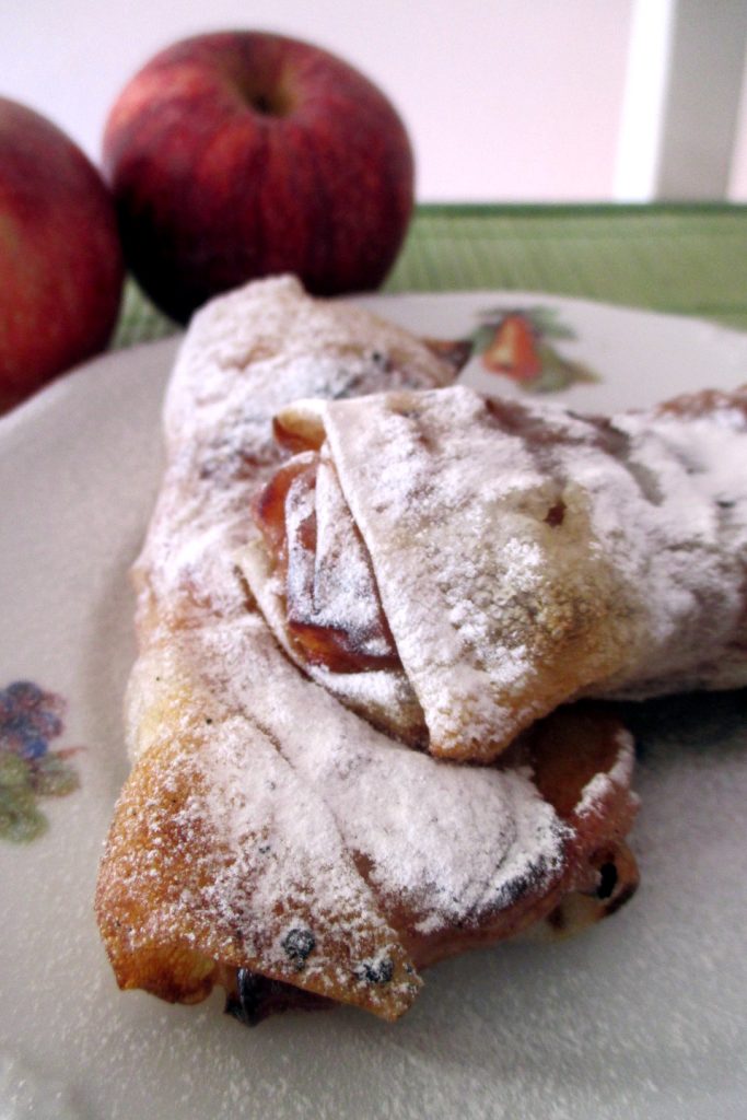 Mini strudel dulces veganos y sin gluten, Come sin Pancia