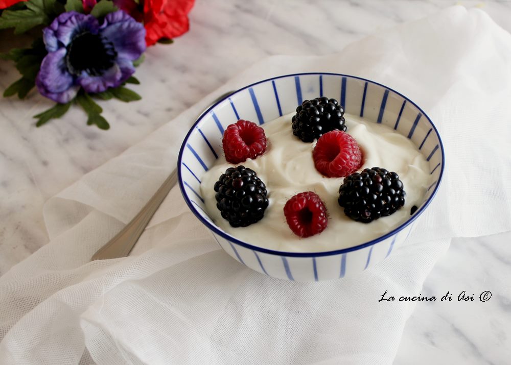Mousse de yogur