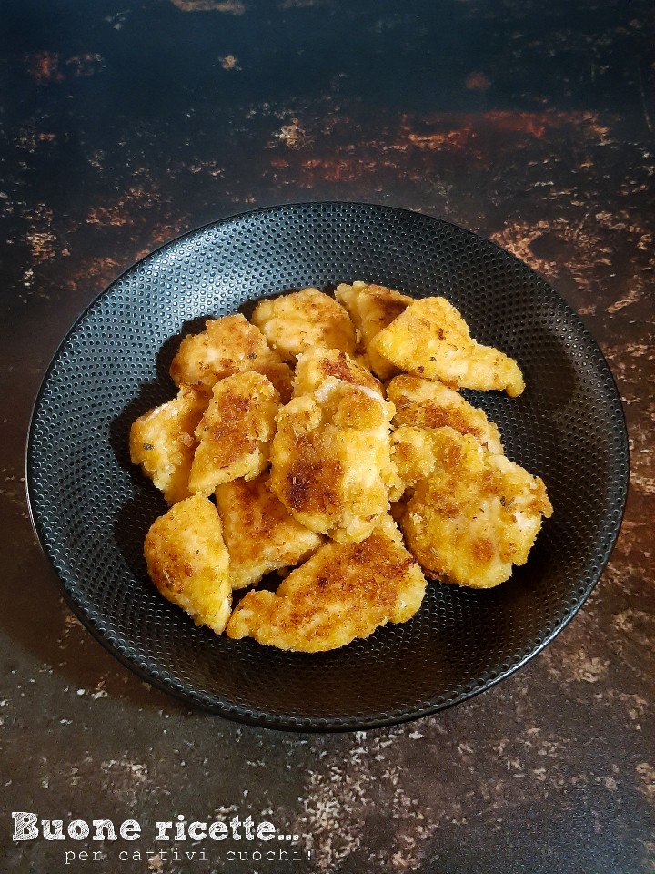 Nuggets de pollo caseros