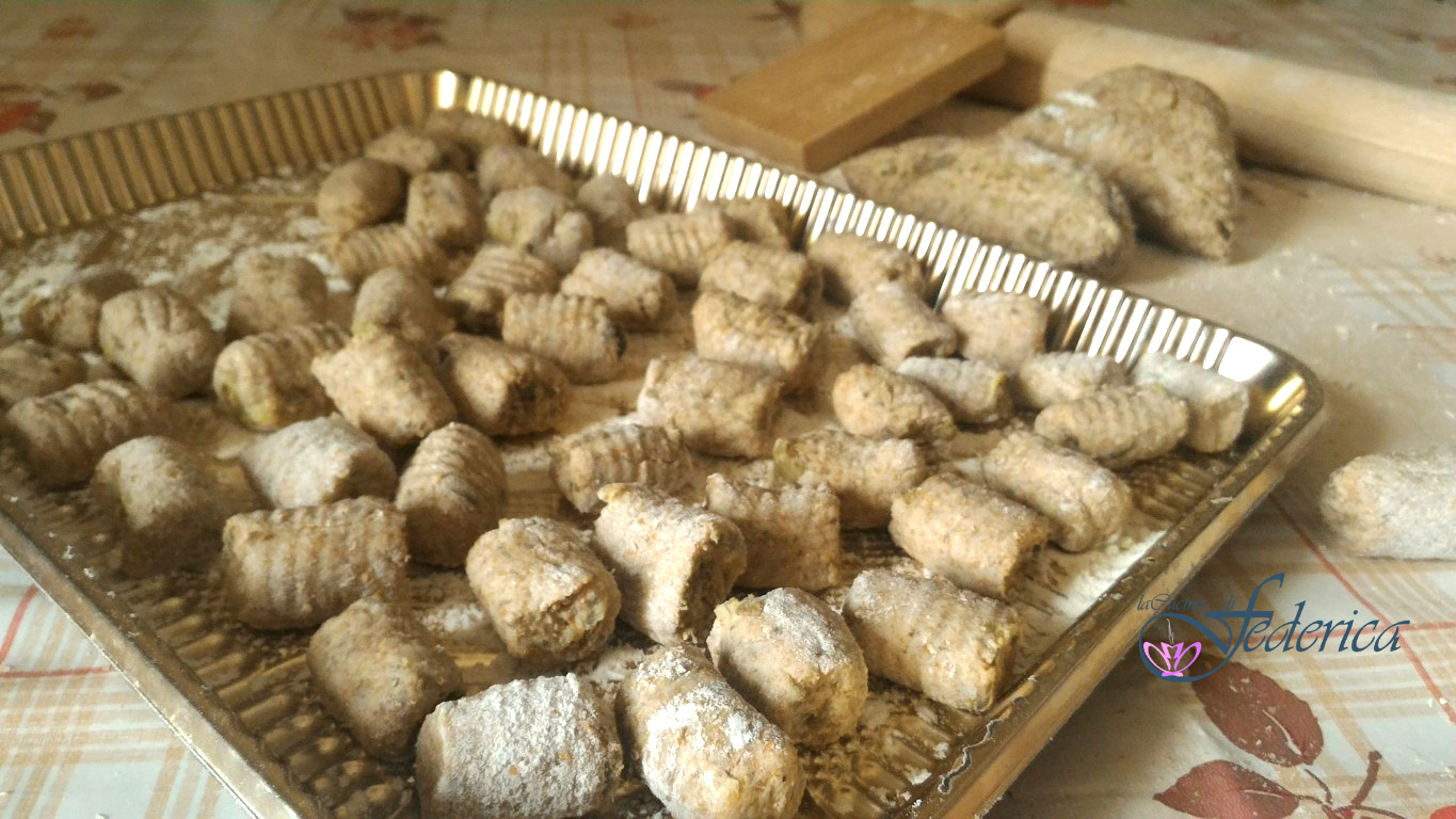 ÑOQUIS DE BERENJENA (RECETA SIN HUEVO)
