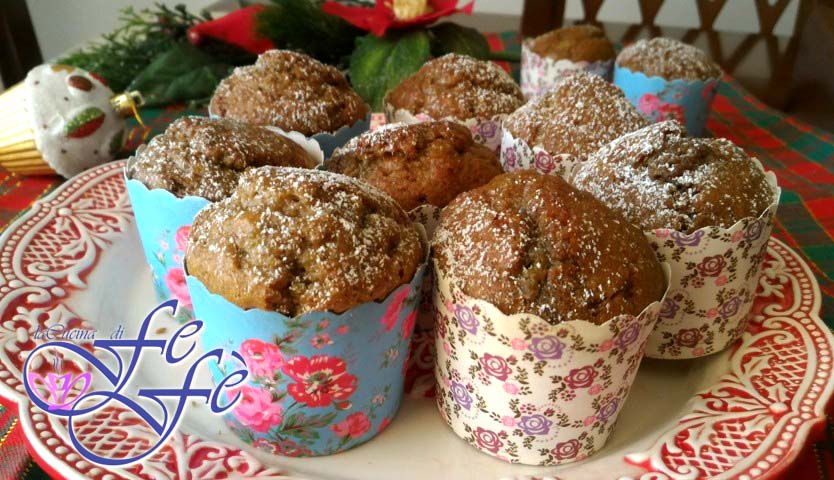 MUFFIN DE PISTACHO CON HARINA DE ESPELTA