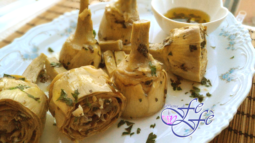 ALCACHOFAS A LA ROMANA