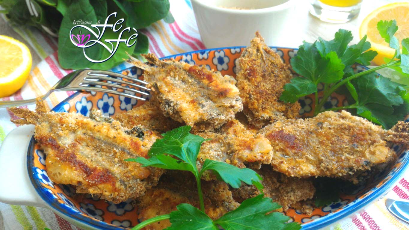 ANCHOAS RELLENAS CON ESPINACAS Y ASIAGO