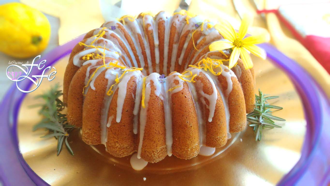 BUNDTCAKE AL MASCARPONE, ROMERO Y LIMONCELLO (Receta sin gluten)