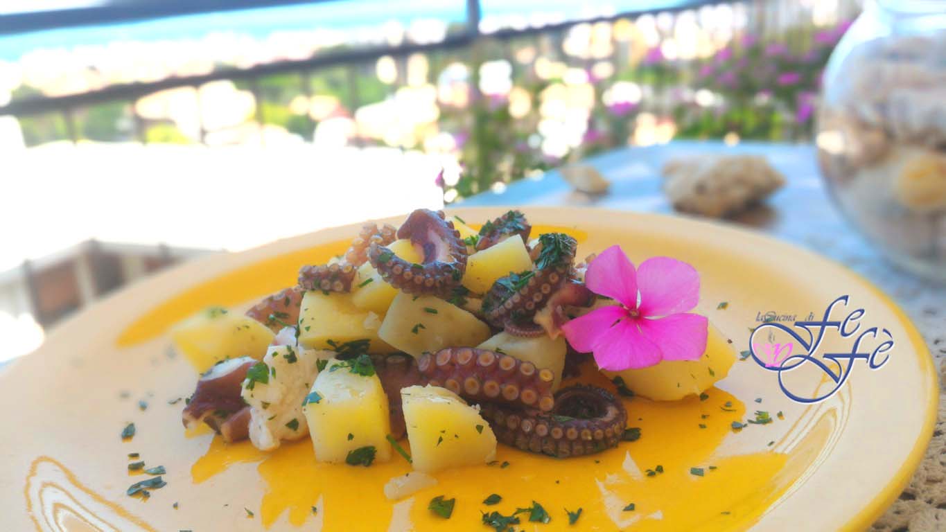 ENSALADA DE PULPO Y PATATAS (Receta básica)