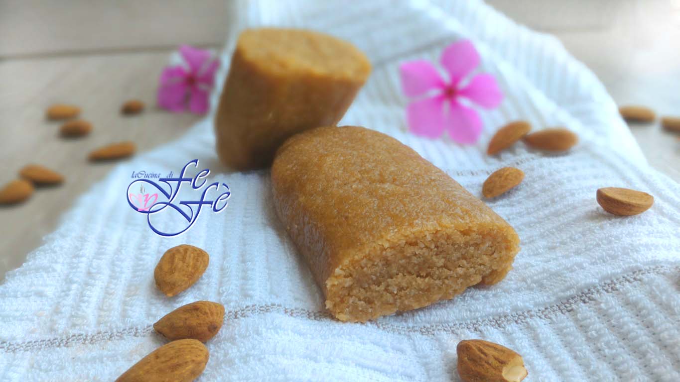 BLOQUE DE PASTA DE ALMENDRAS (Receta original siciliana)