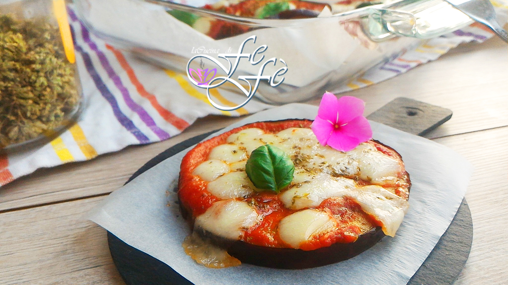 MINIPIZZAS DE BERENJENA