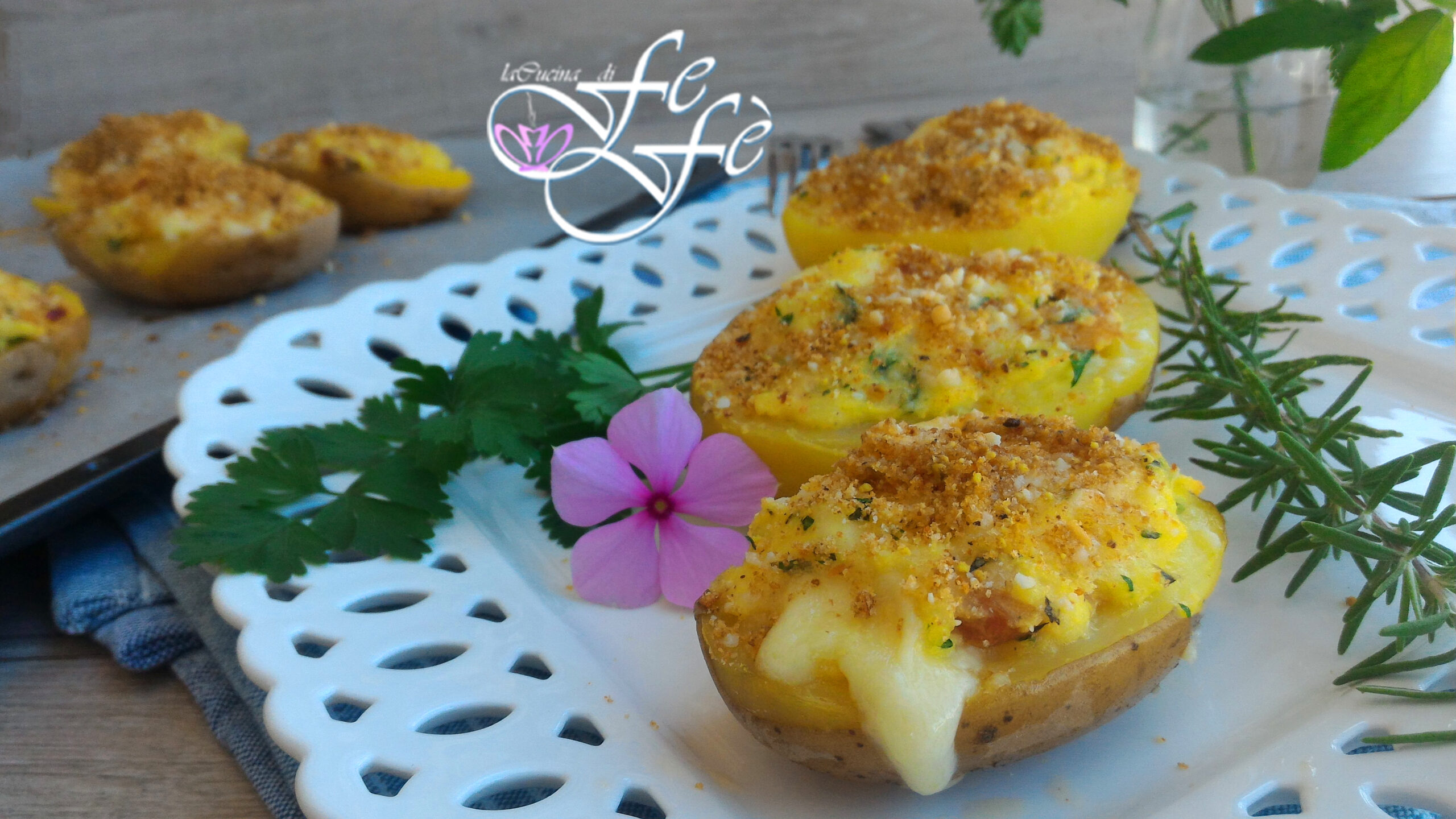 PATATAS RELLENAS AL HORNO