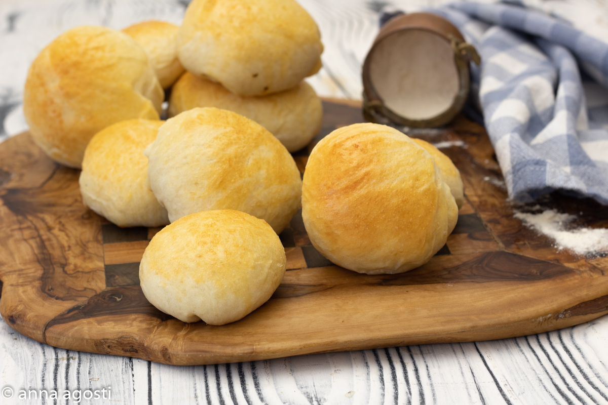 Panecillos de leche para hamburguesas