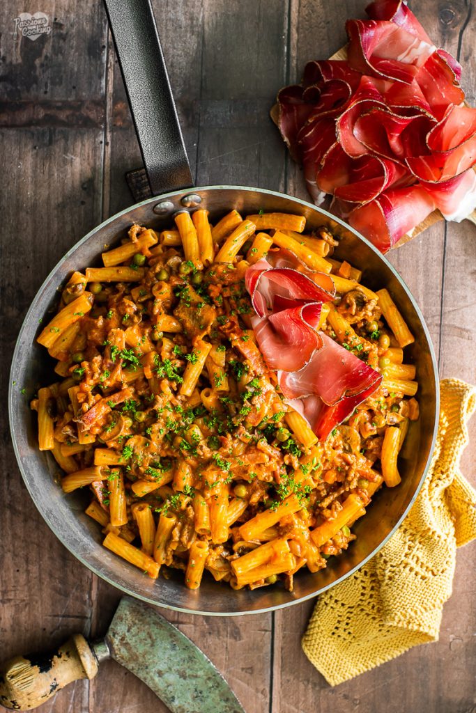 Pasta alla pastora con Speck Alto Adige IGP