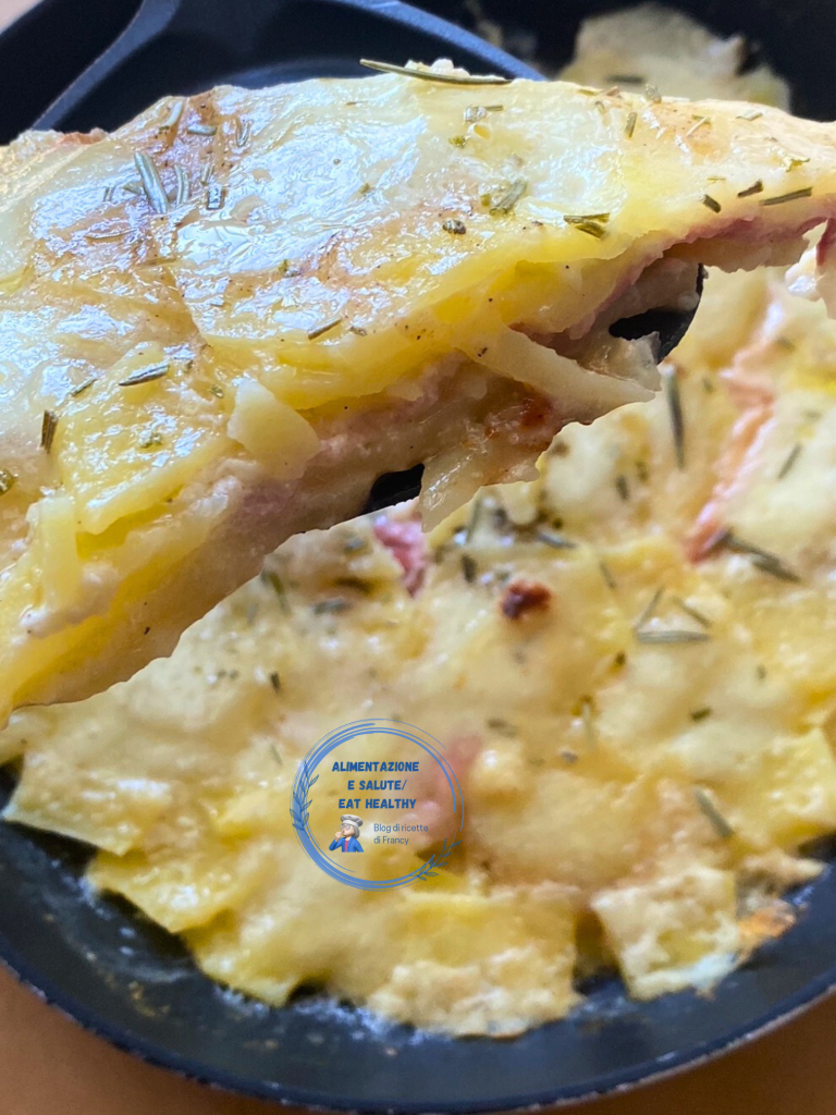 Pastel de patatas versión veraniega