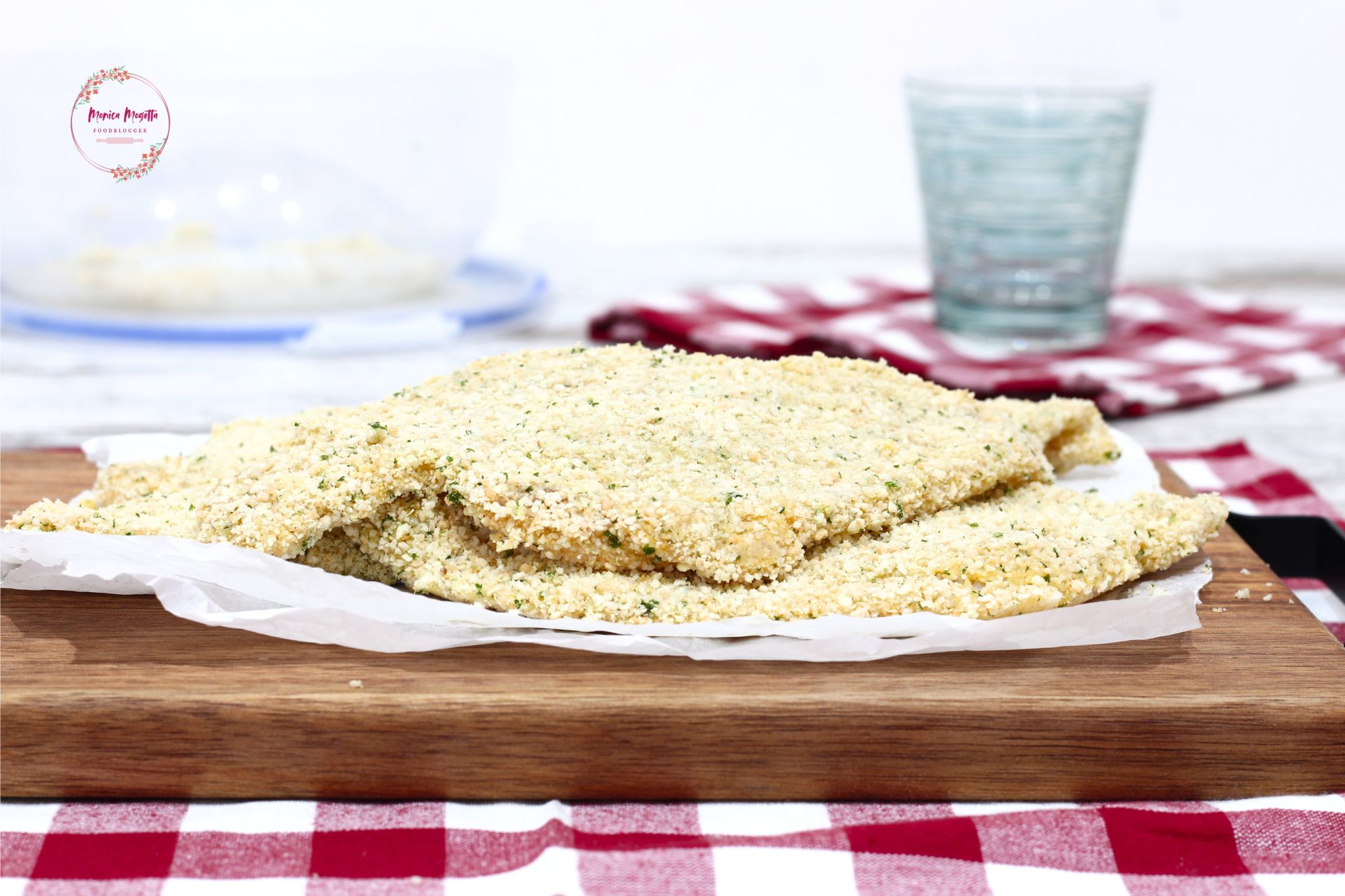 Pechuga de pollo empanada siempre lista