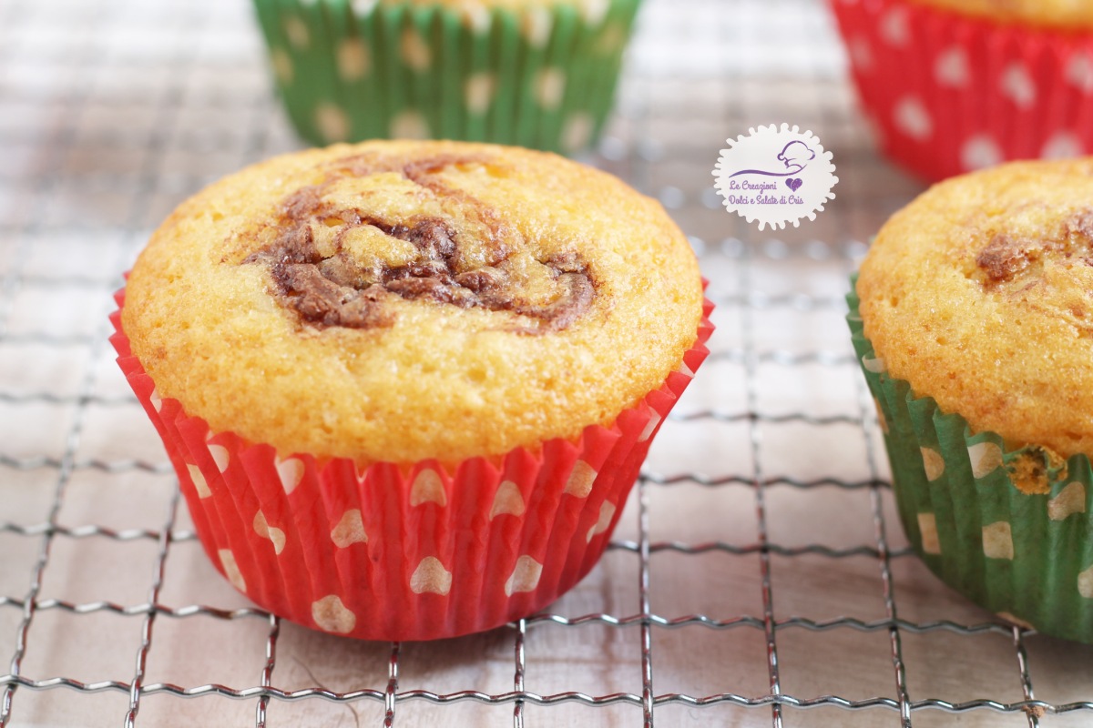 Muffin marmolados