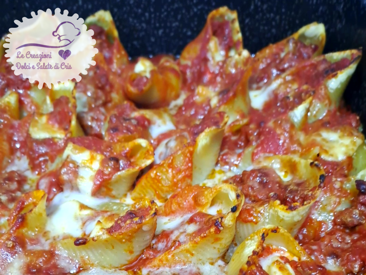 Conchiglioni al horno