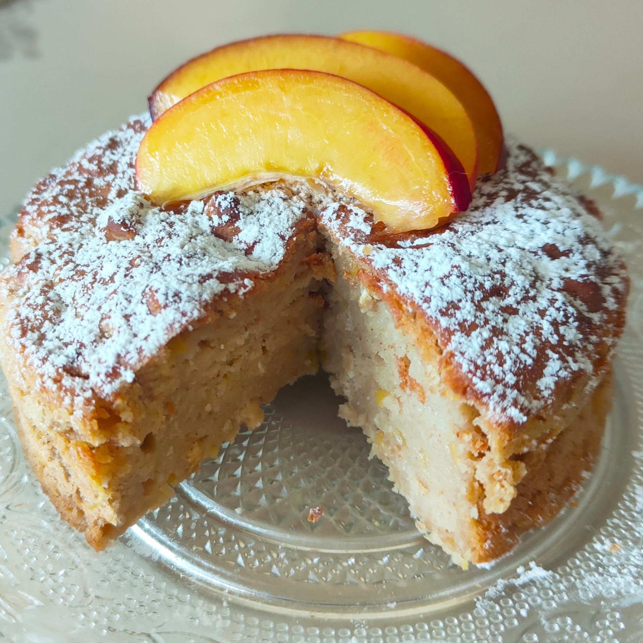 PORRIDGE AL HORNO con fruta con freidora de aire