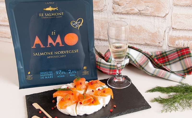 Primo sale al salmón