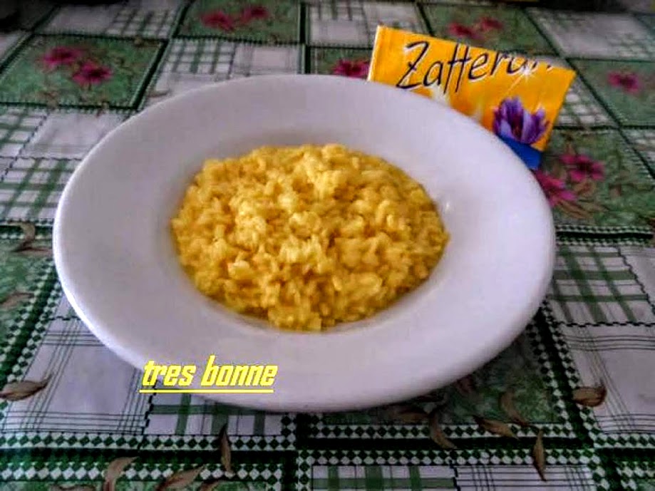 RISOTTO A LA MILANESA AMARILLO