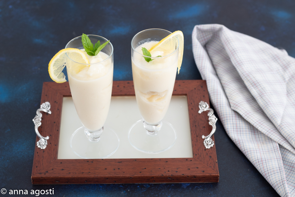 Receta dulce de Sgroppino veneciano