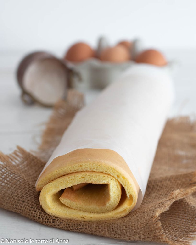 receta de rollo de bizcocho