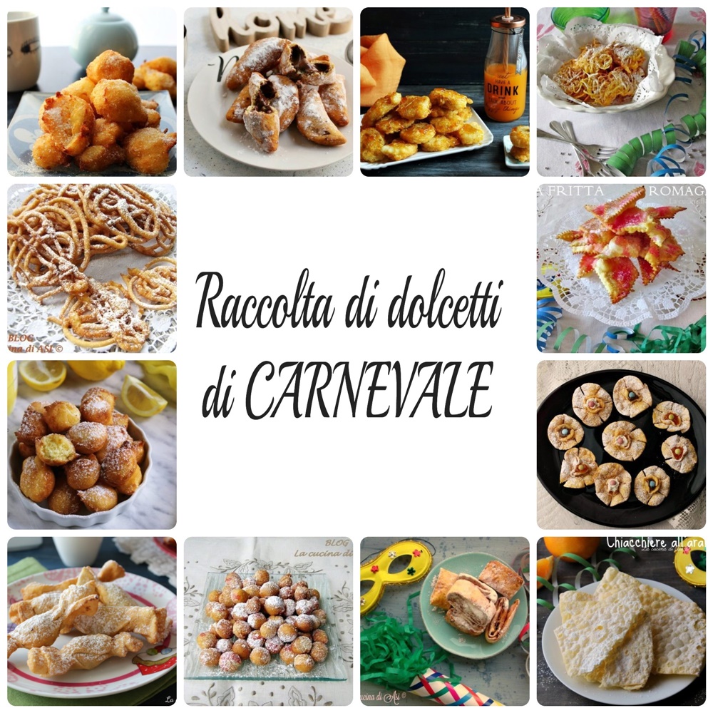 Recopilación de dulces de CARNAVAL