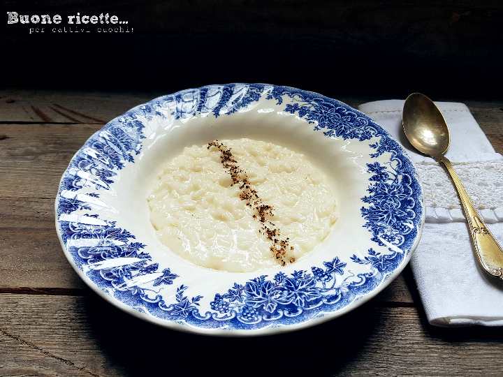 risotto cremoso cacio e pepe