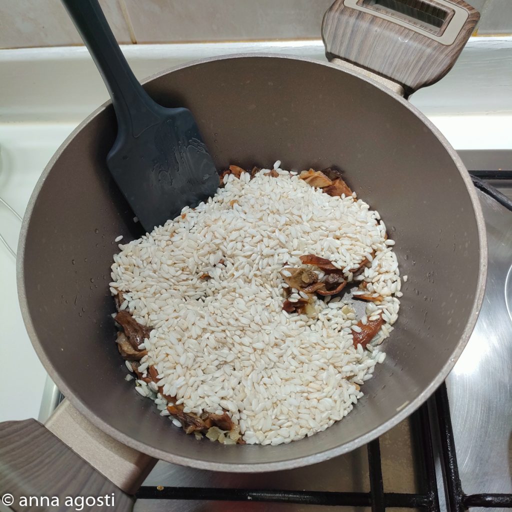 Risotto con setas porcini