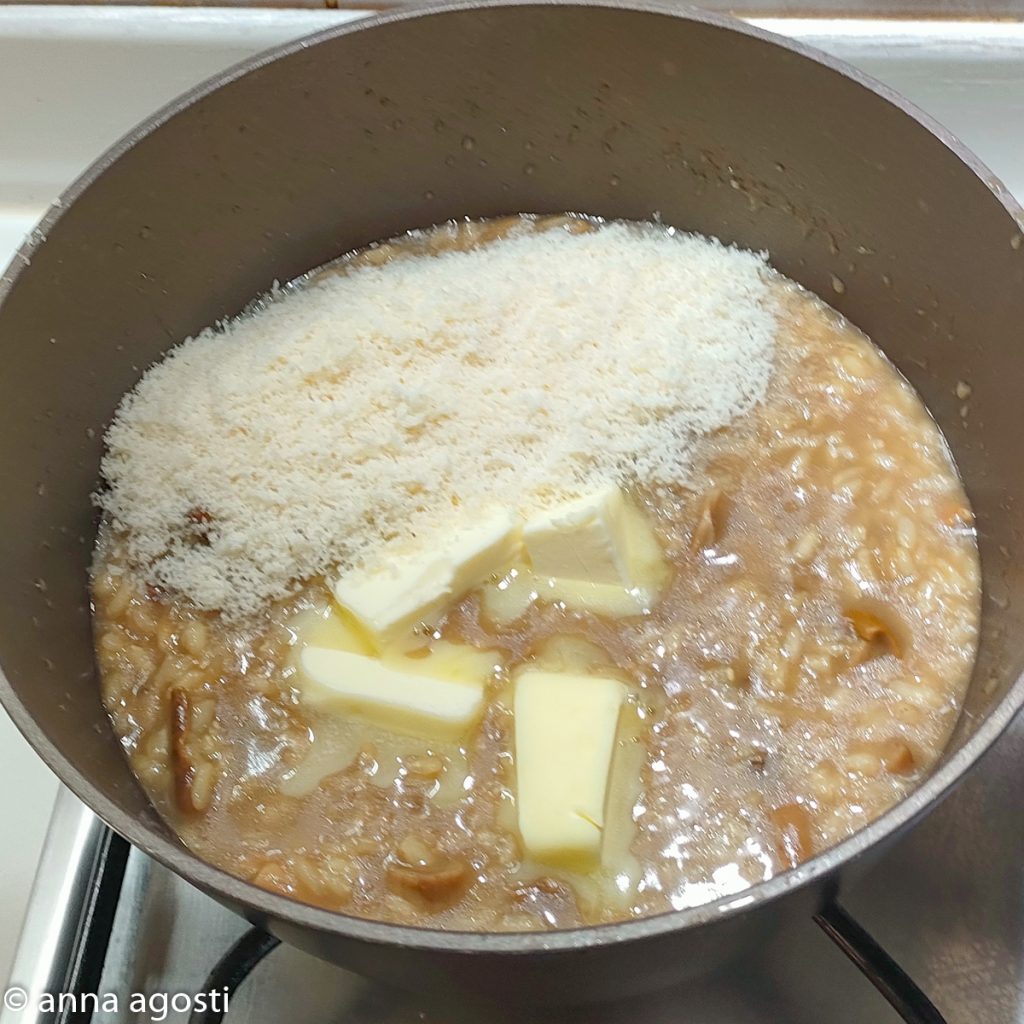 Risotto con setas porcini